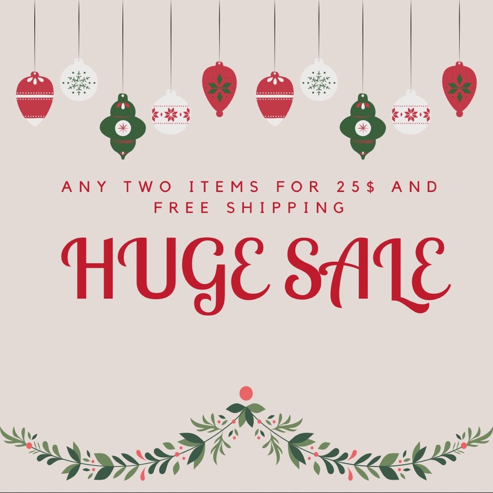 25$ FREE SHIPPING FOR 2+ ITEMS